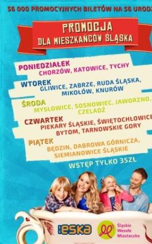 Chorzów. 56 000 biletów na 56 urodziny Śląskiego Wesołego Miasteczka